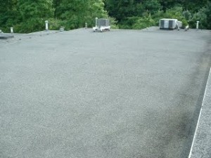 New 4 ply Asphalt and Gravel Manville Total Roof System 3